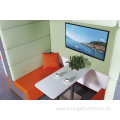 Commercial Double Seaters Private Meeting Soundproof Sofa